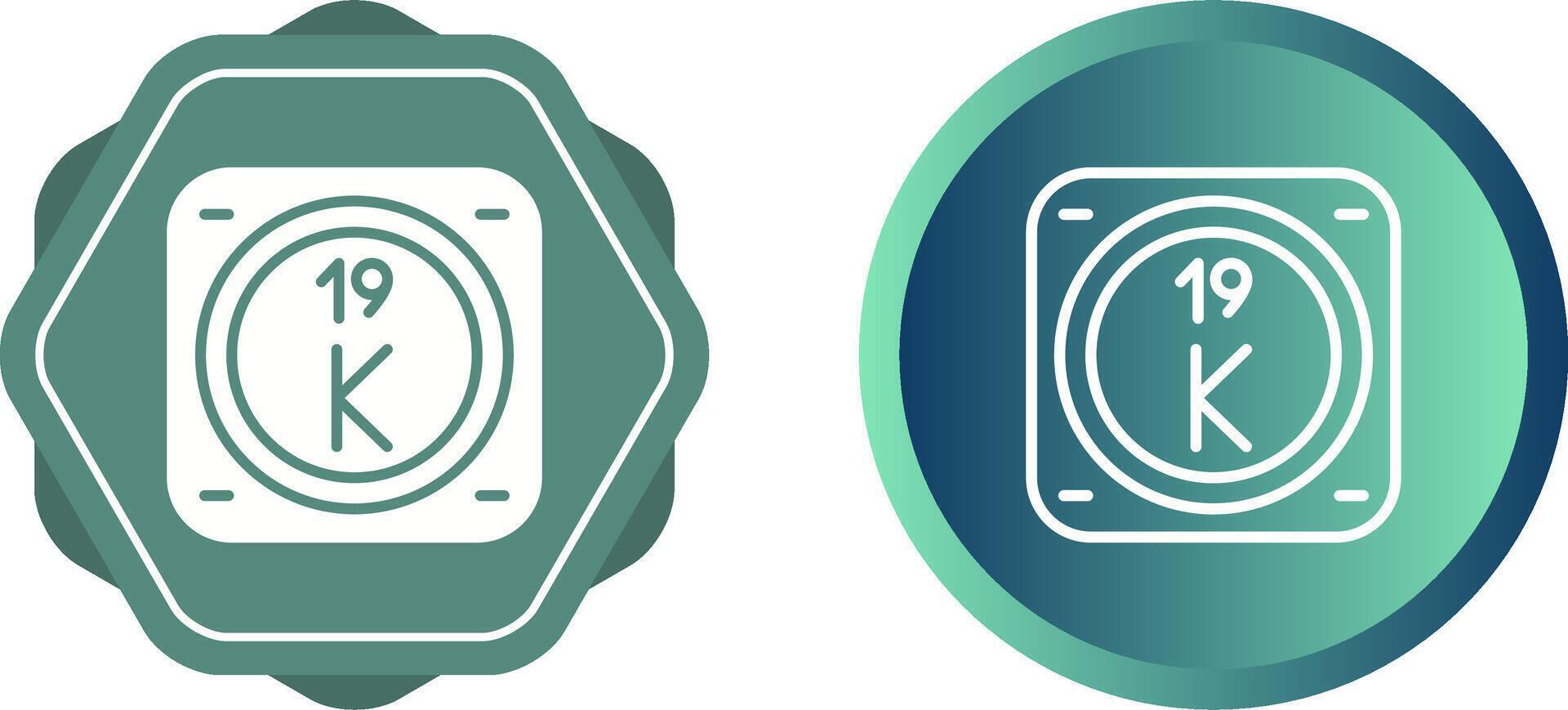 Unique Two Icons Set vector
