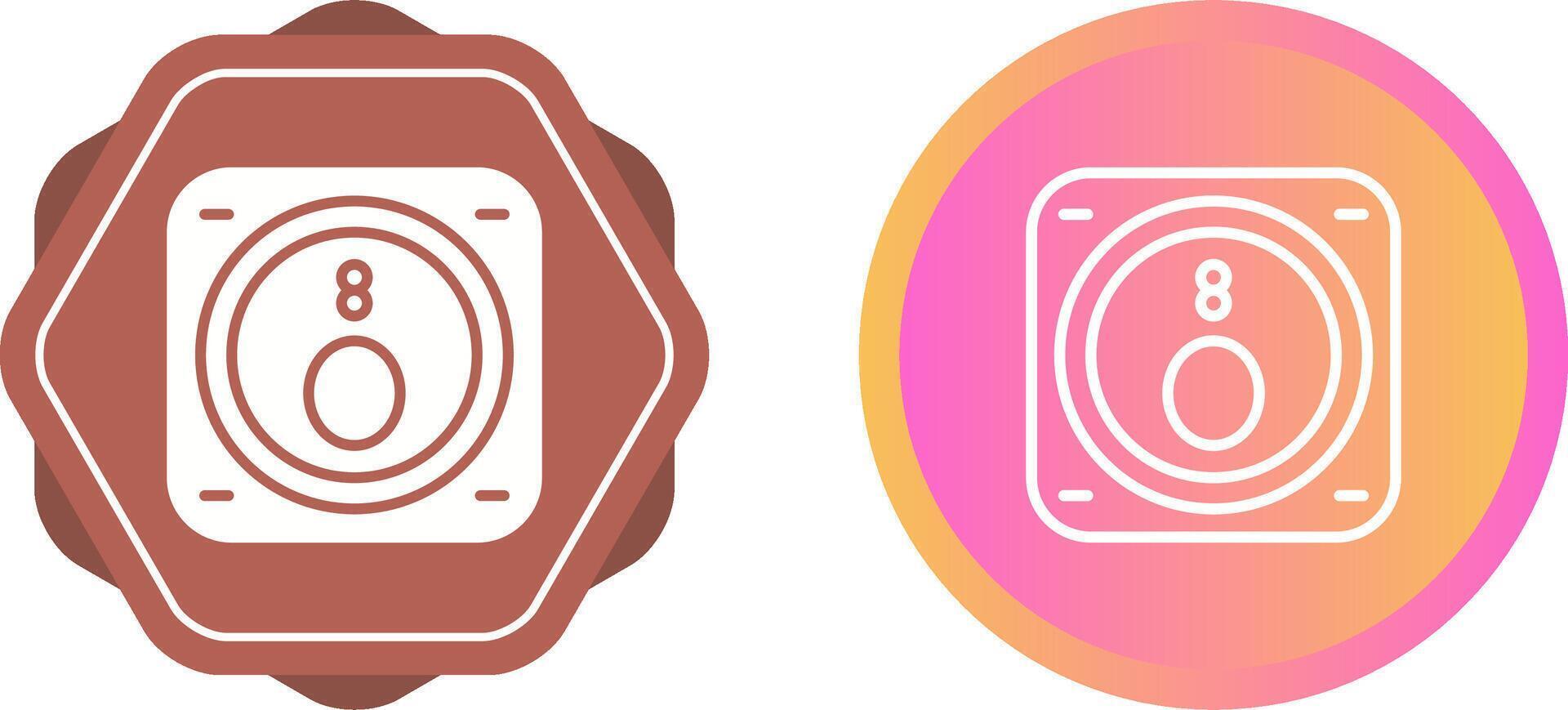 Unique Two Icons Set vector