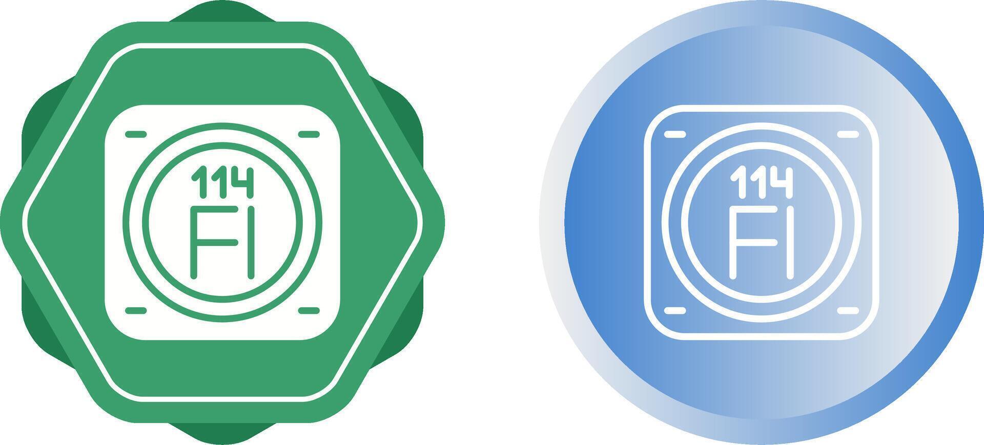 Unique Two Icons Set vector