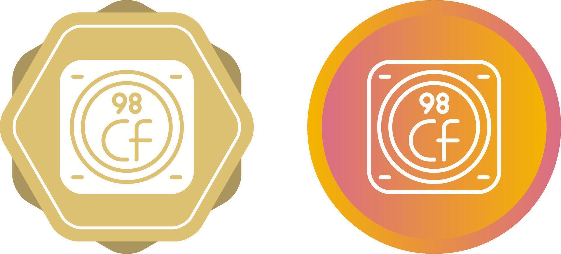 Unique Two Icons Set vector