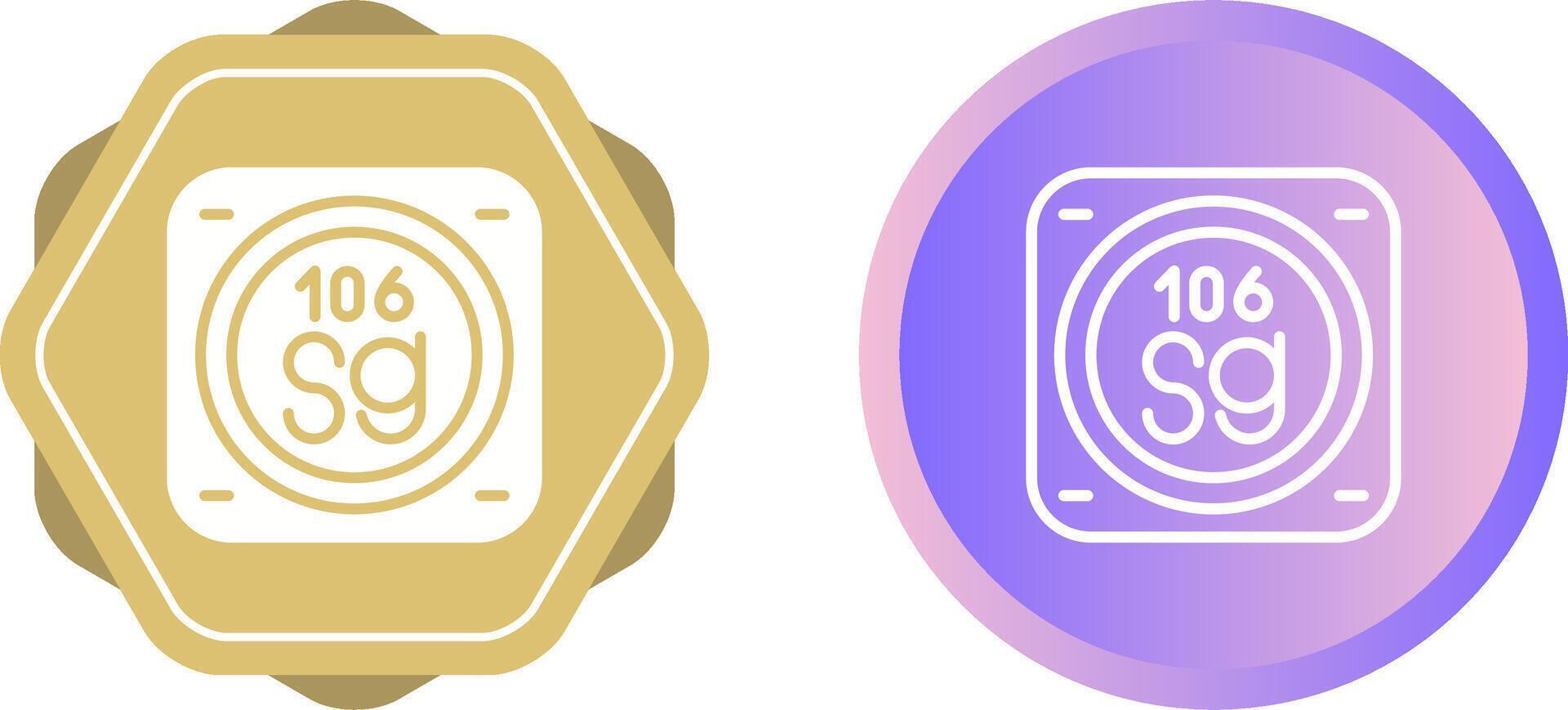 Unique Two Icons Set vector