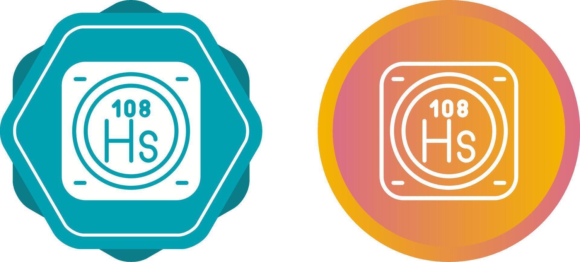 Unique Two Icons Set vector