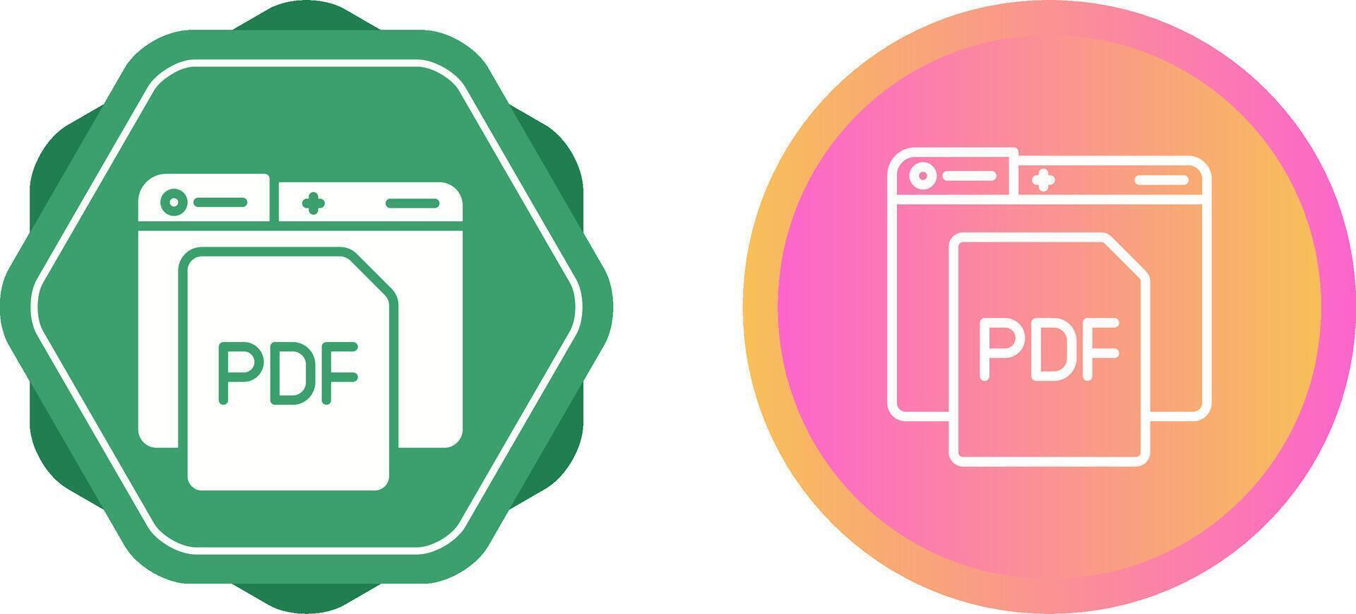 Pdf Vector Icon