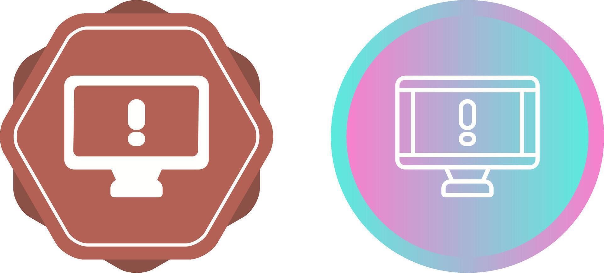 Computer Vector Icon