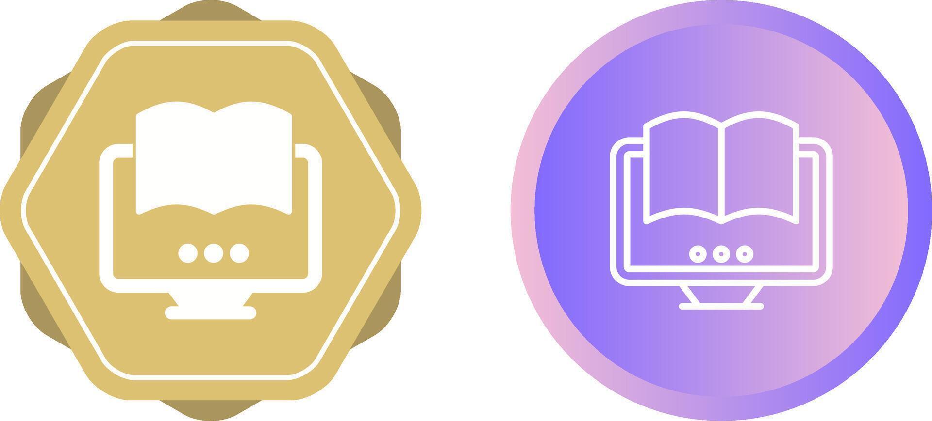 Manual Book Vector Icon