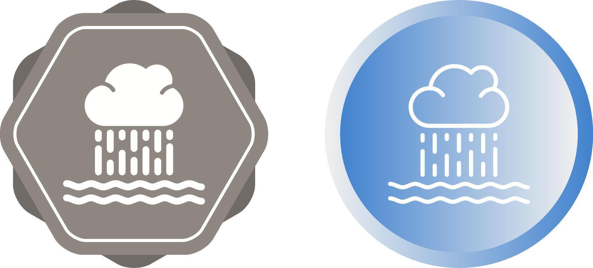 icono de vector de agua