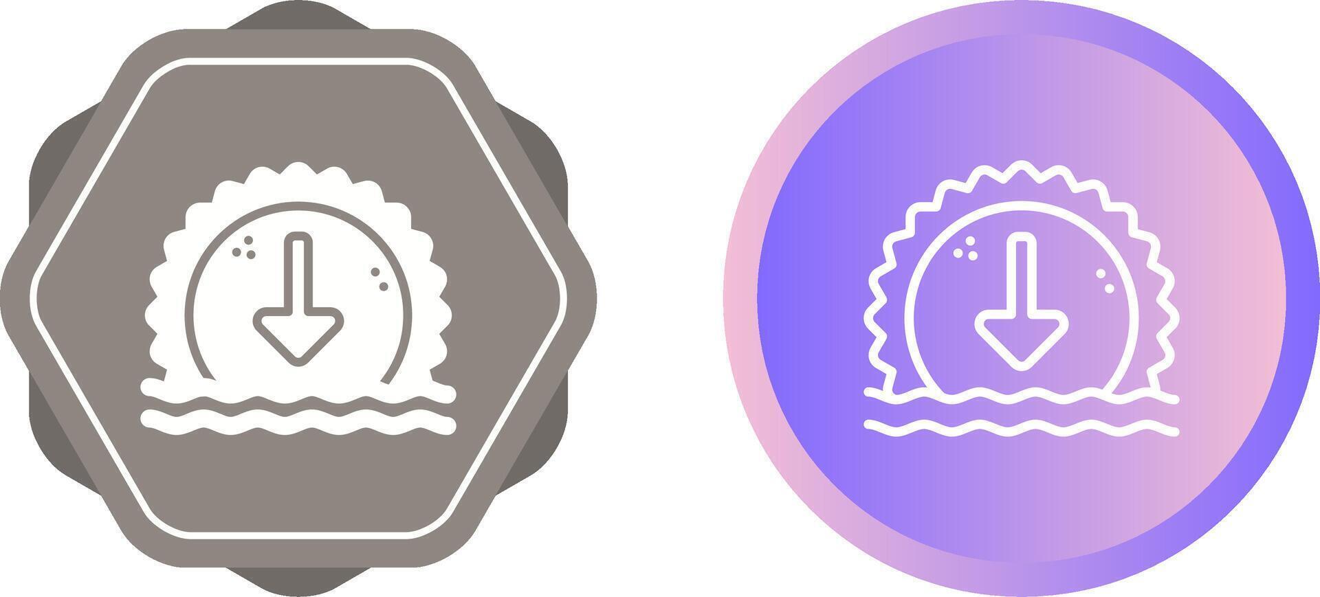 Sunset Vector Icon