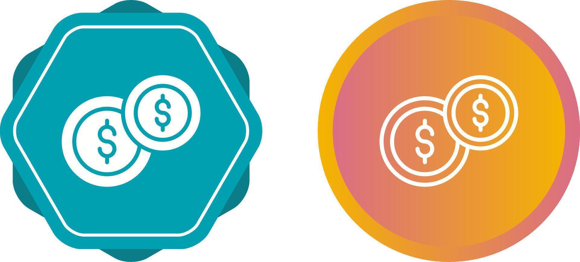 Coins Vector Icon