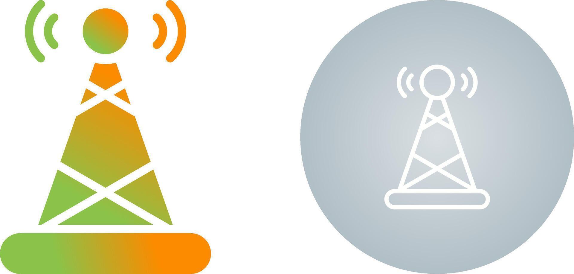 Signal Tower Vector Icon