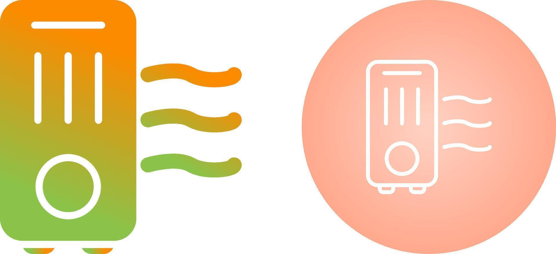 Portable Air Purifier Vector Icon