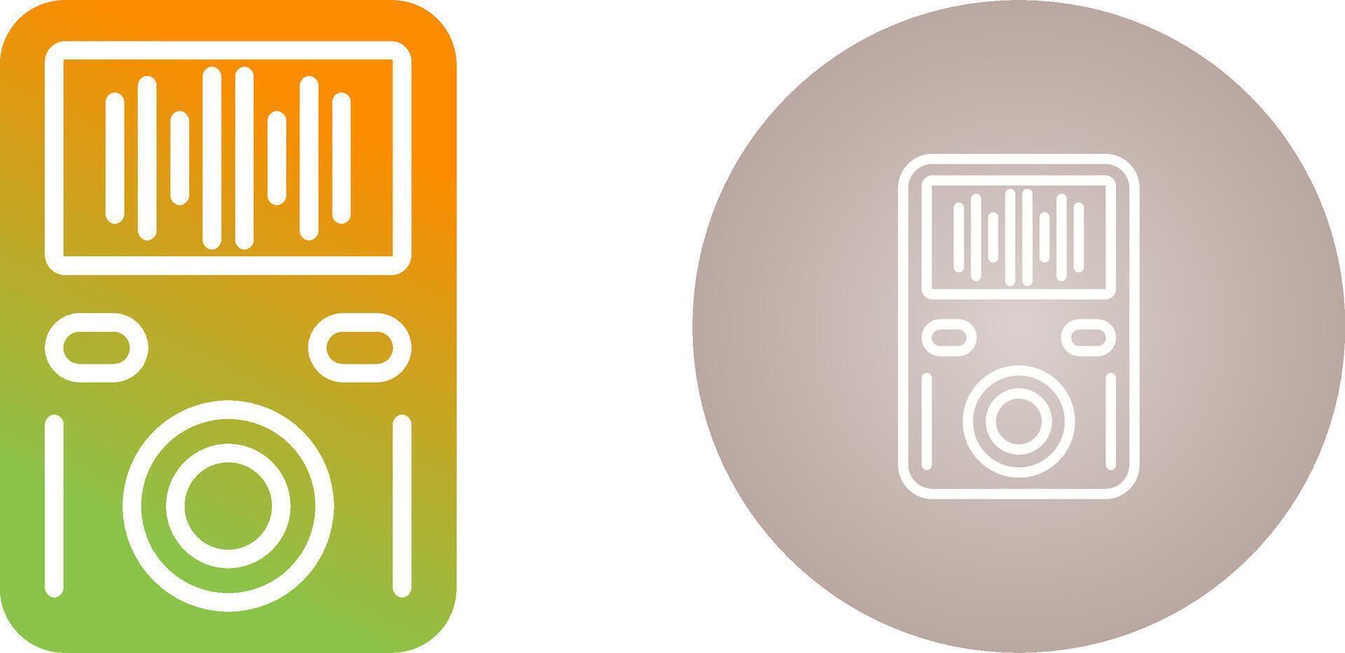 MP3 Player Vector Icon