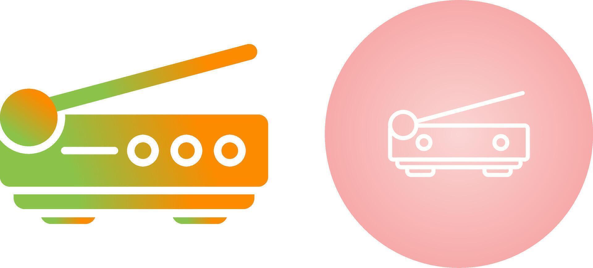 3D Scanner Vector Icon