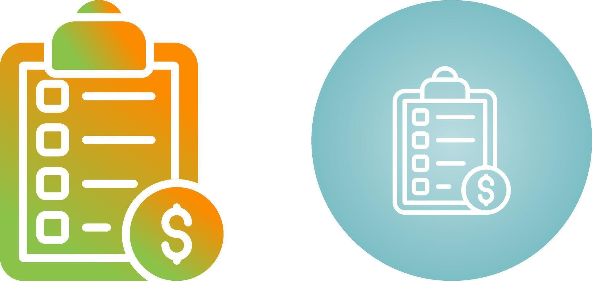 Financial Planning Vector Icon