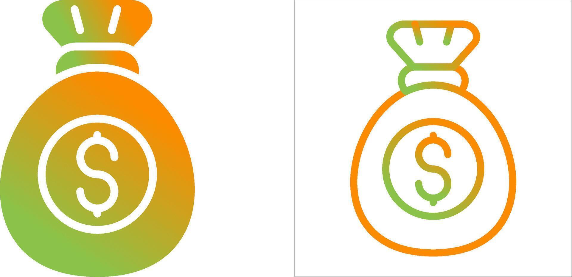 Money Bag Vector Icon