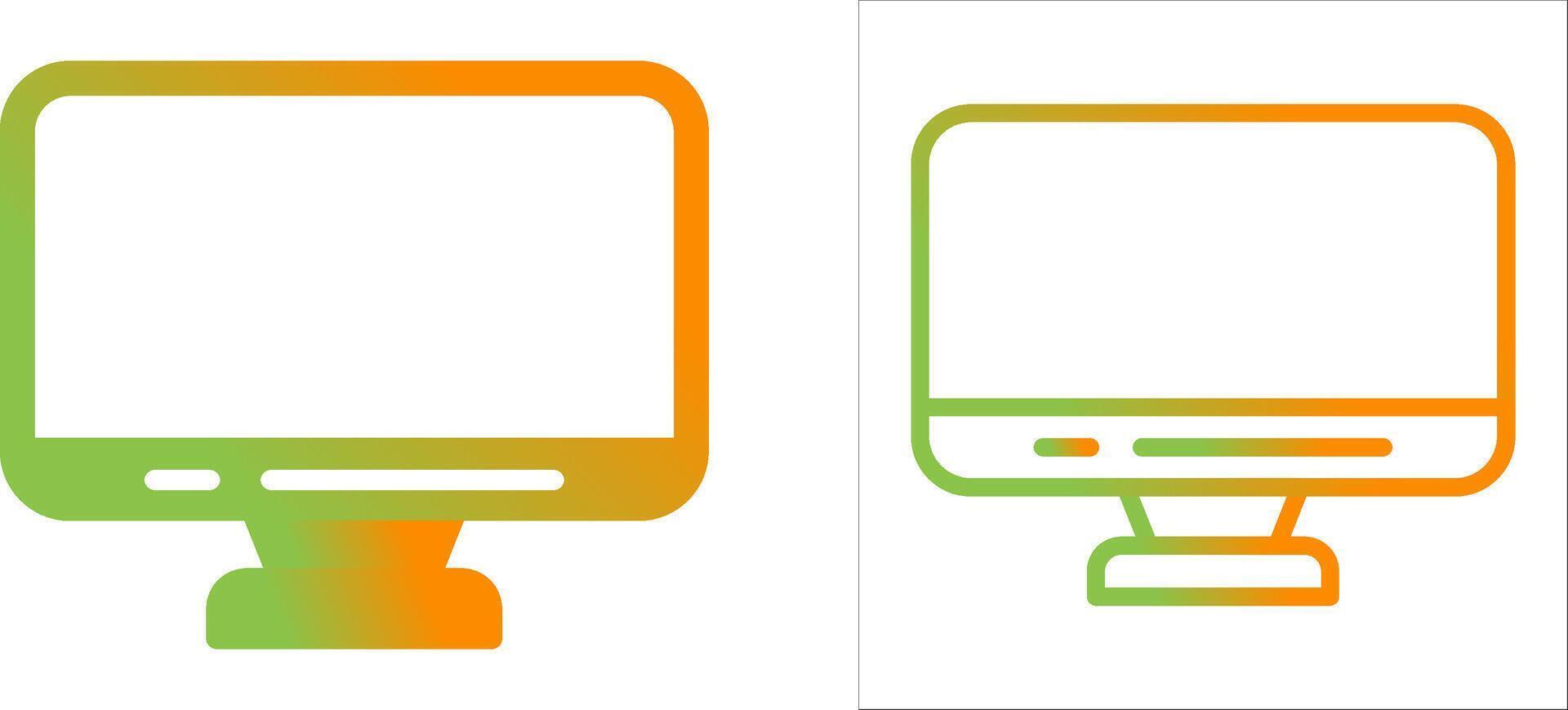 Monitor Vector Icon