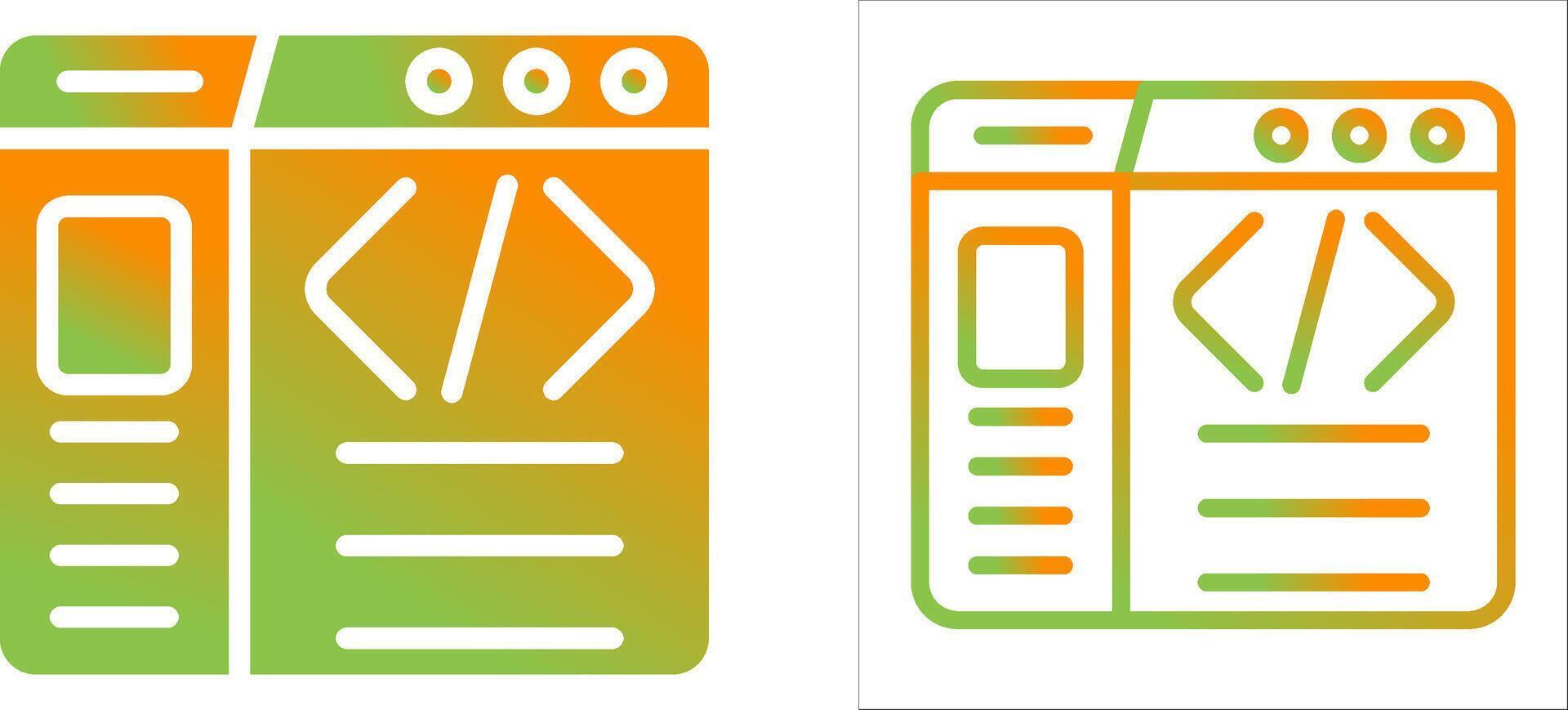 Web Design Vector Icon