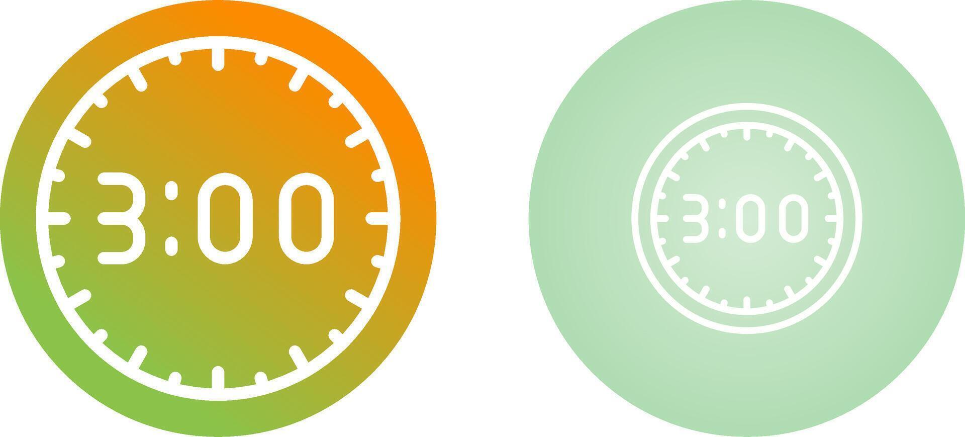 Clock Vector Icon