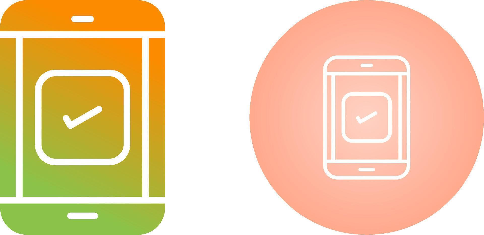 Self-Checkout Vector Icon