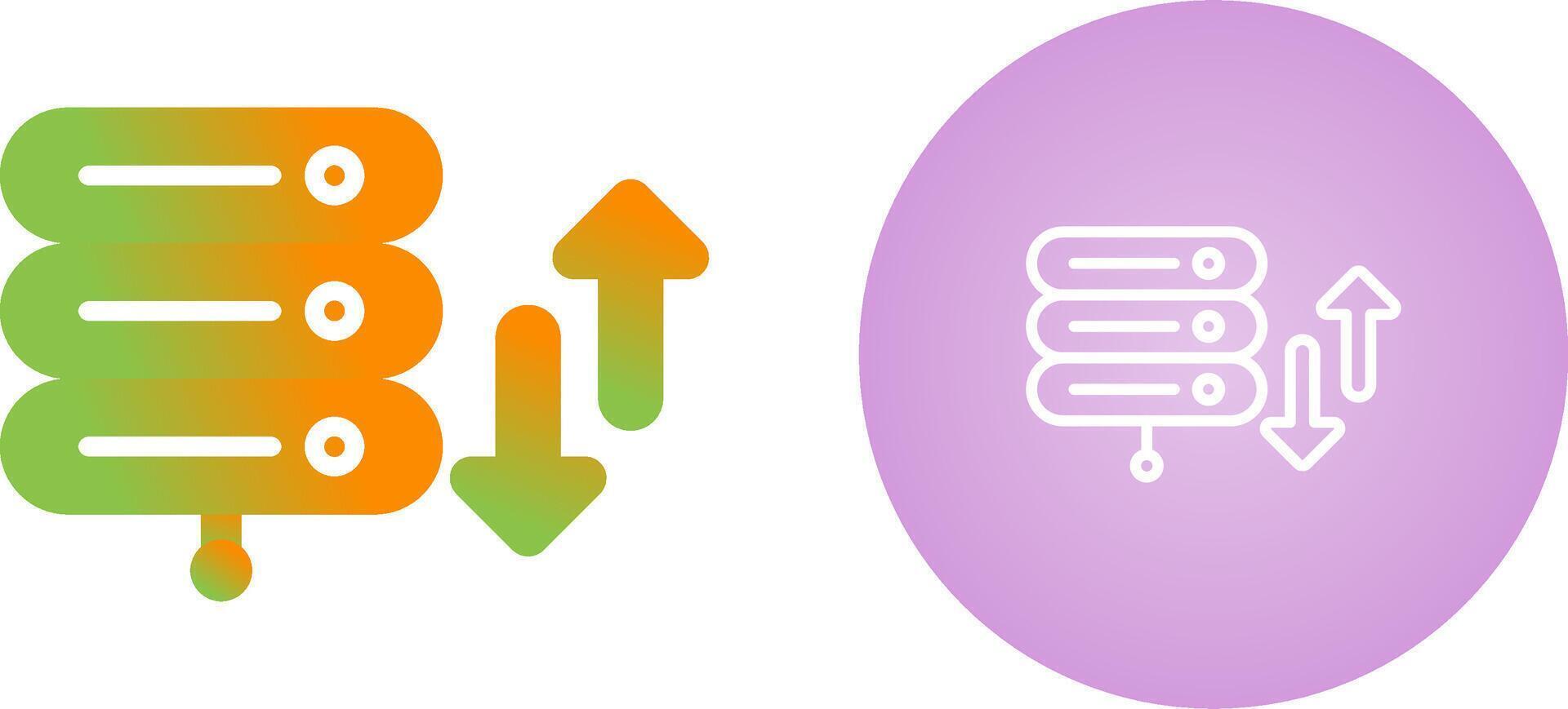 Bandwidth Vector Icon