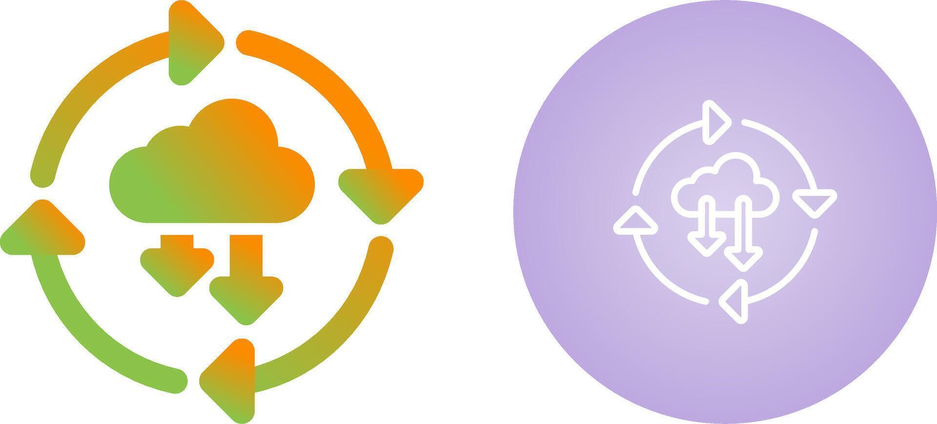 Continuous Deployment Vector Icon