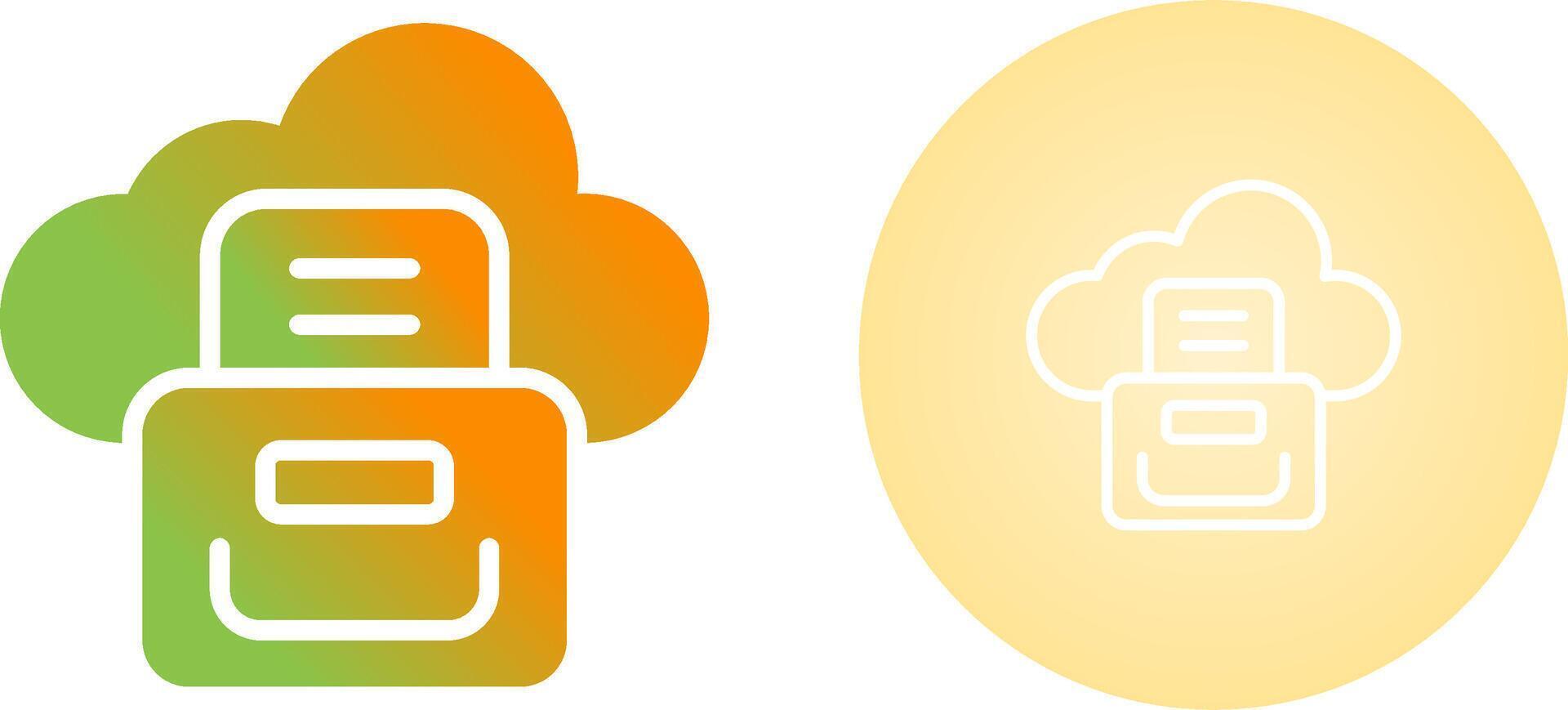 Cloud Compliance Vector Icon