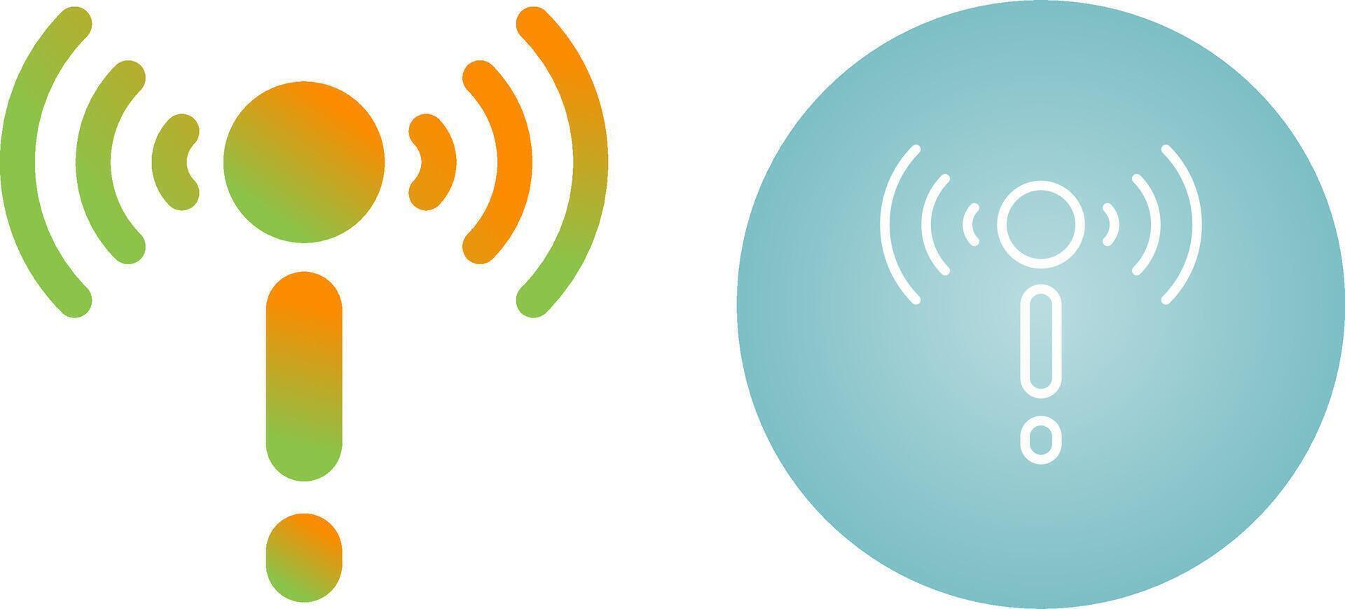 Network Troubleshooting Vector Icon