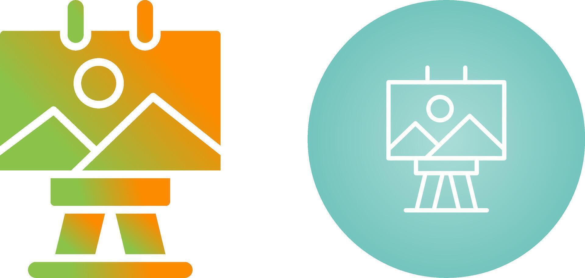 Canvas Vector Icon