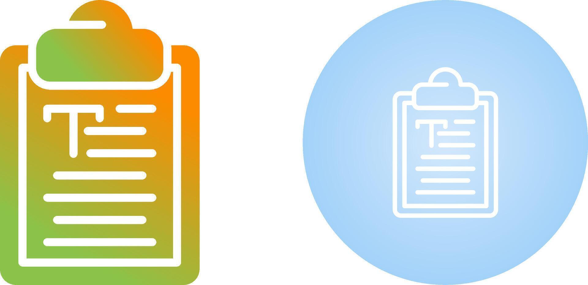 Text Vector Icon