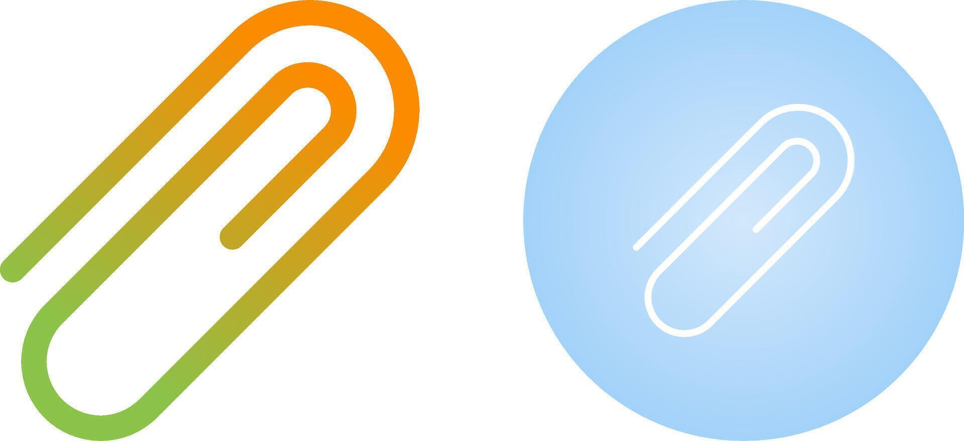 Paperclip Vector Icon