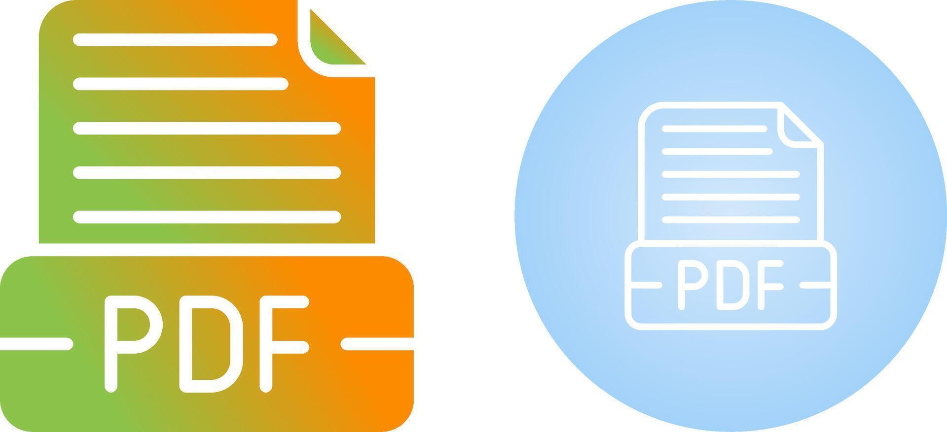 Document Formate Vector Icon