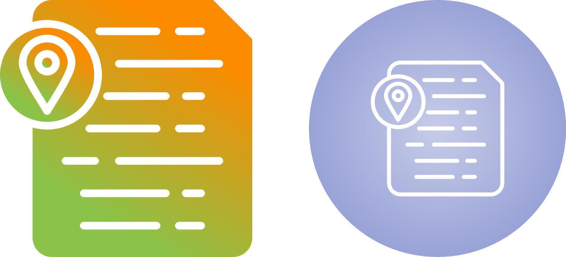 Document Insert Placeholde Vector Icon