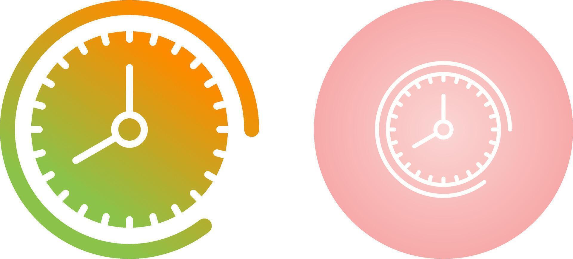 Clock Vector Icon