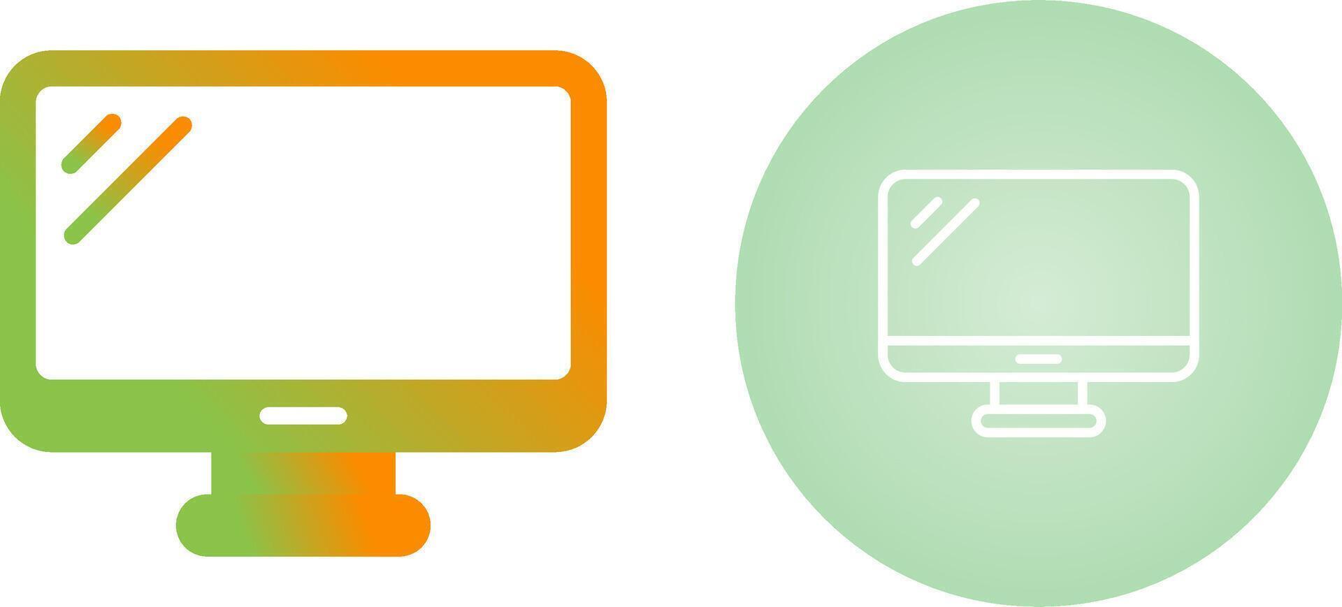 Monitor Vector Icon