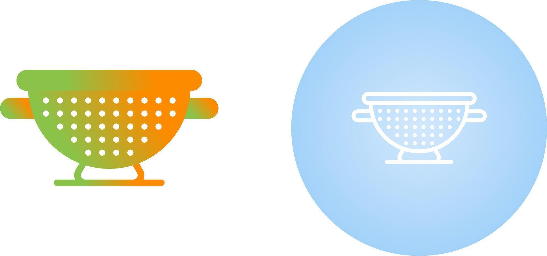 Colander Vector Icon