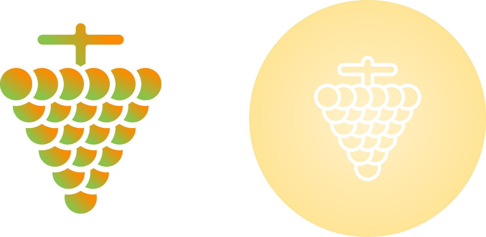 Grapes Vector Icon