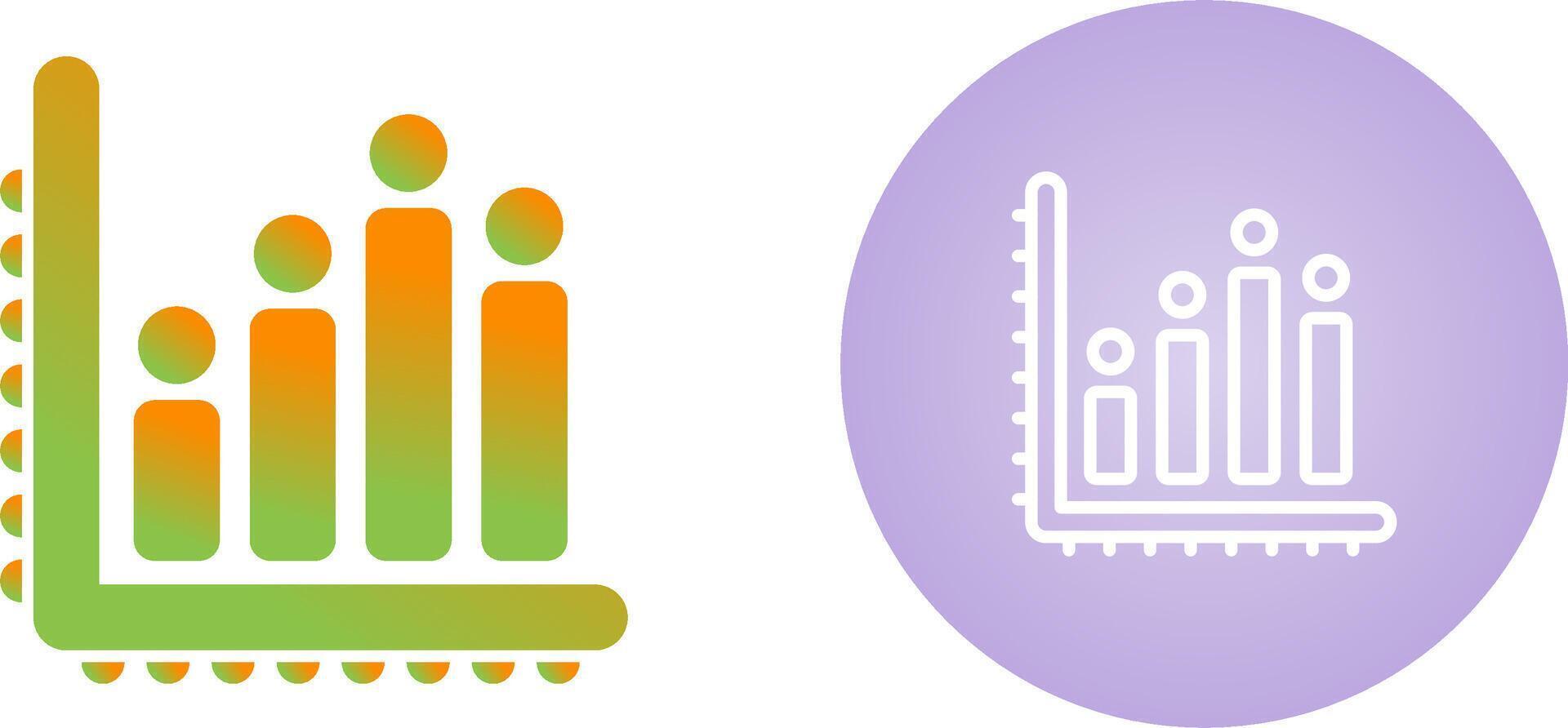 Bar Chart Vector Icon