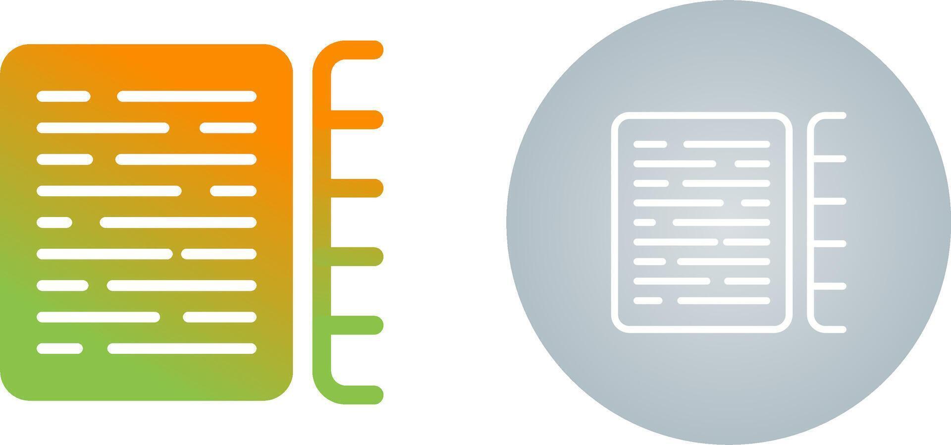 Document Indexing Vector Icon