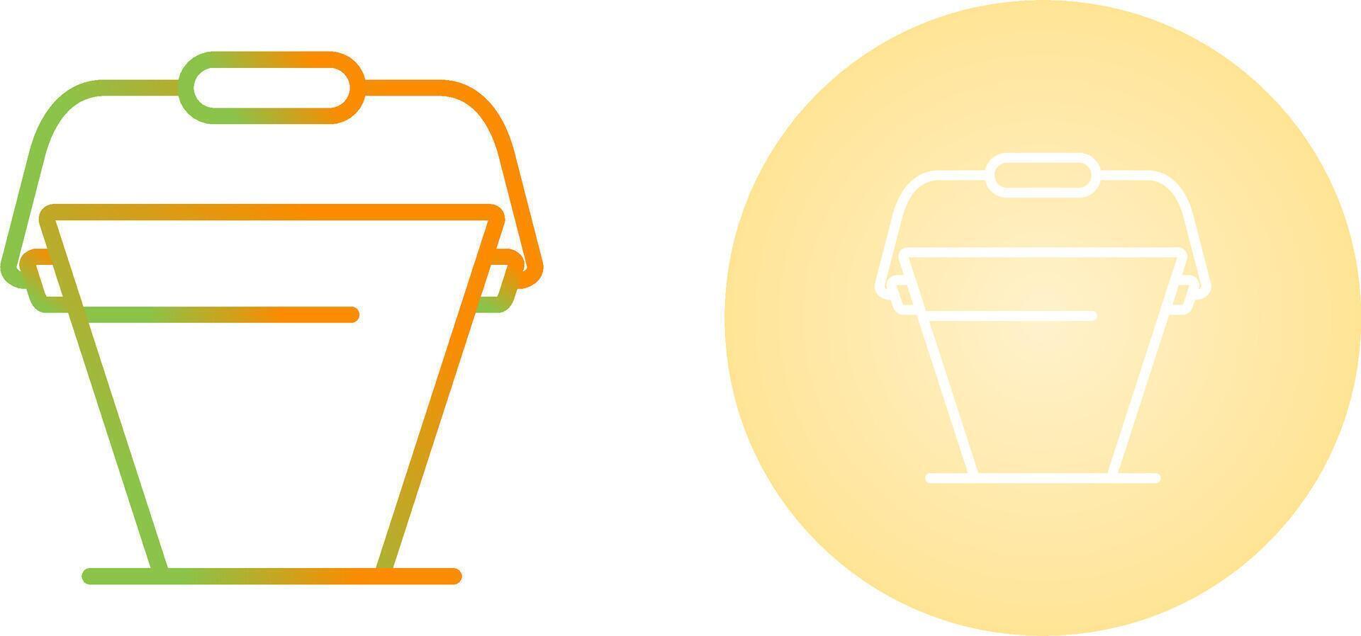 Bucket Vector Icon