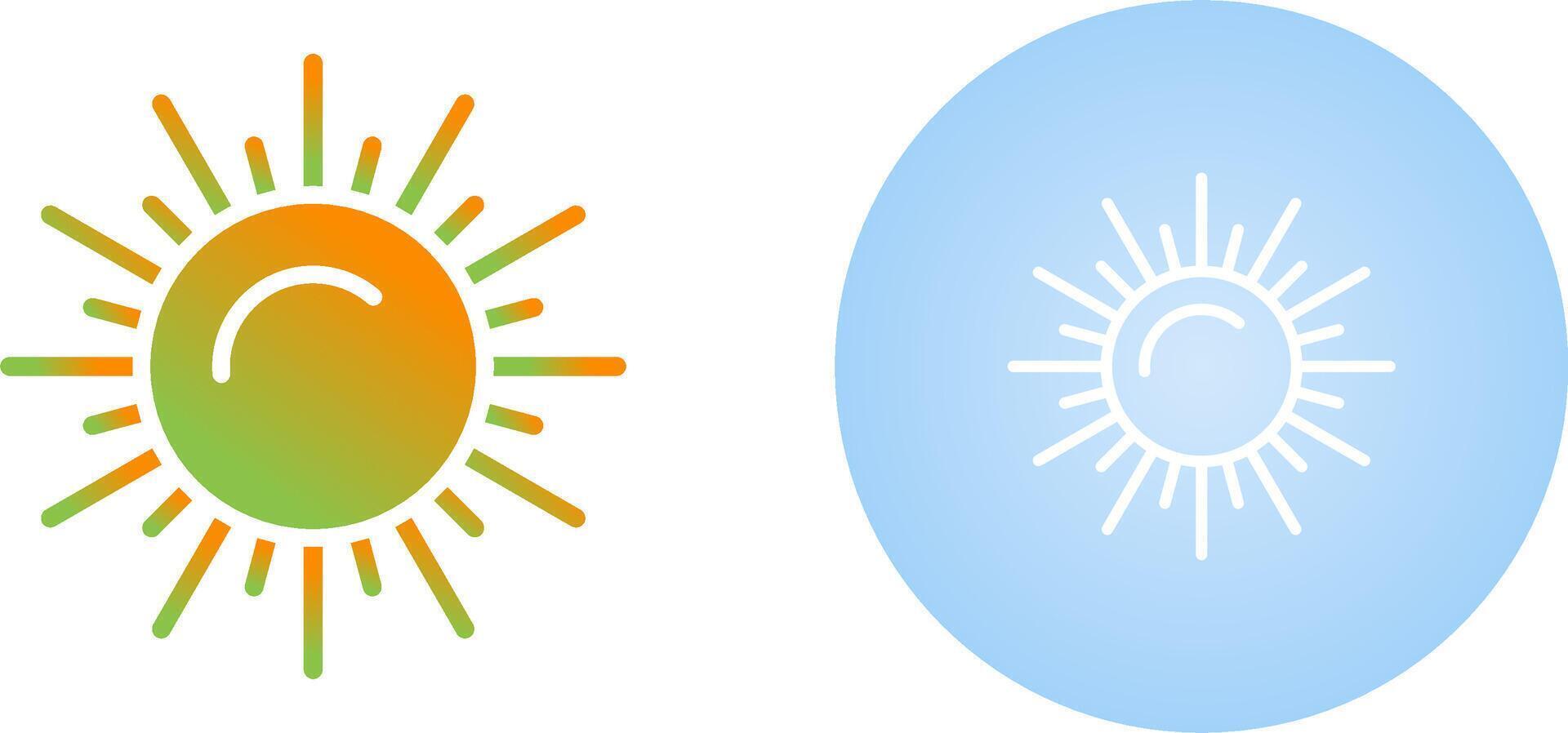 Sun Vector Icon
