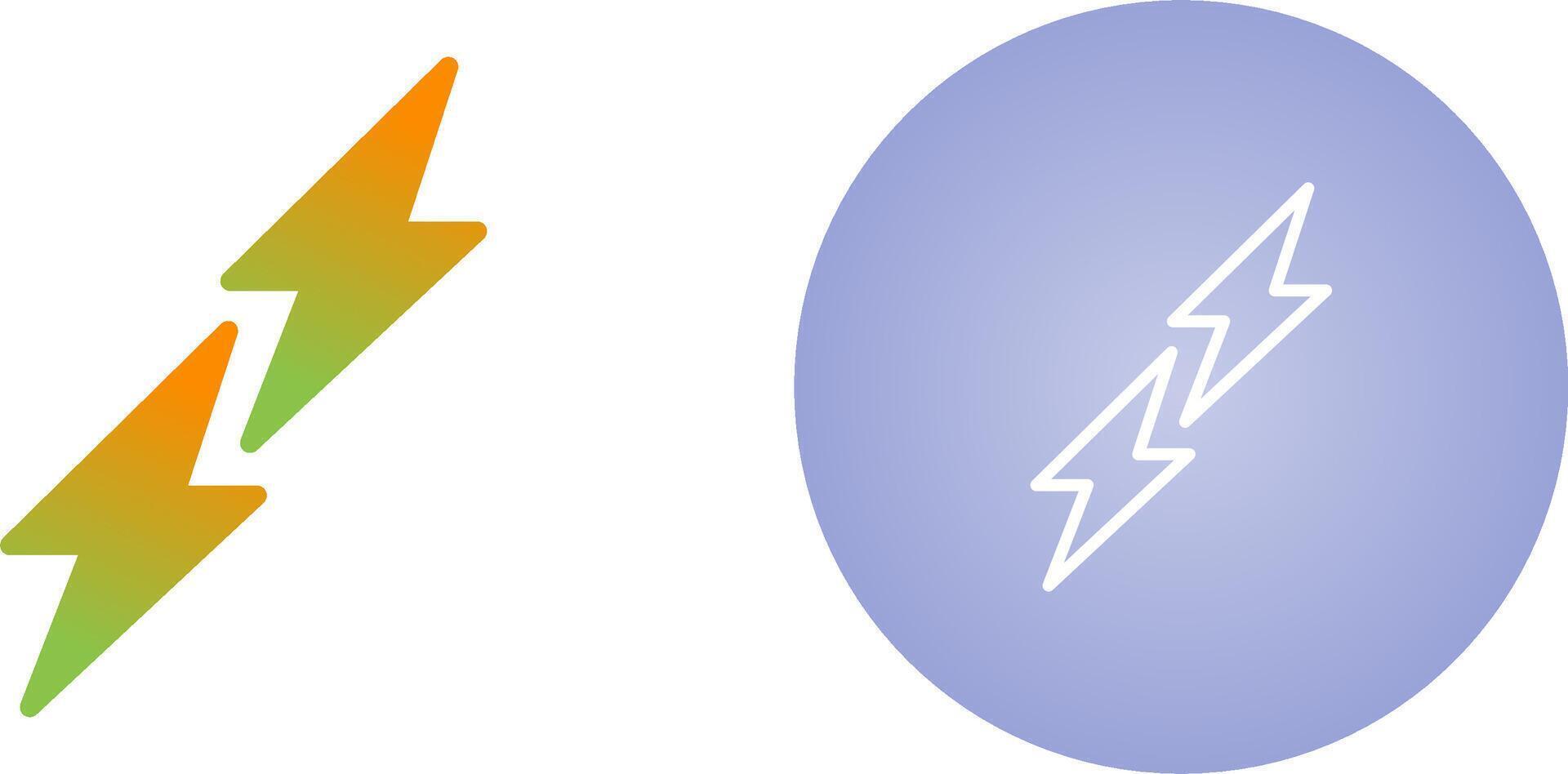 Lightning Vector Icon