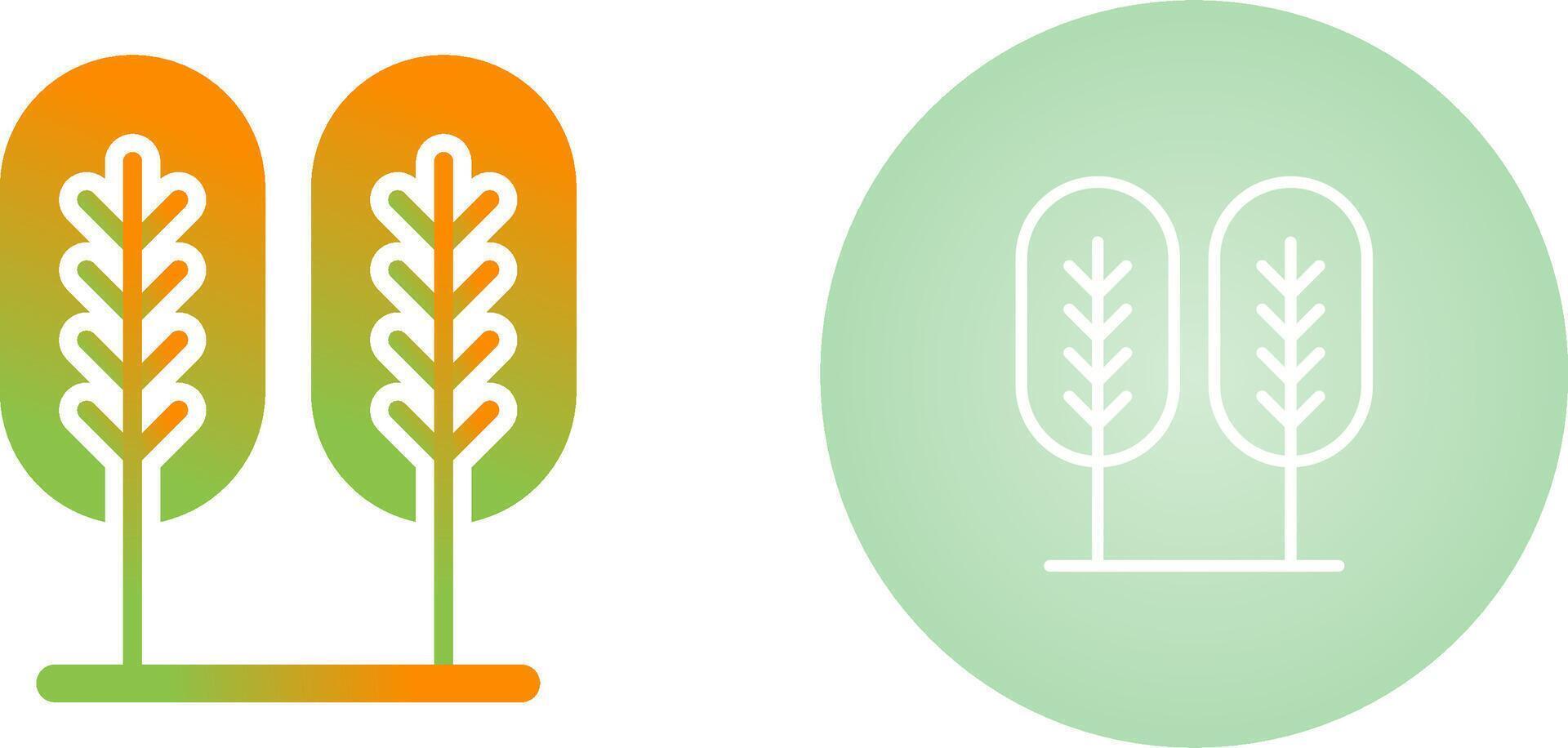Birch tree Vector Icon