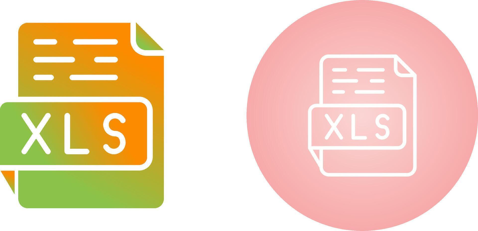 XLS Vector Icon
