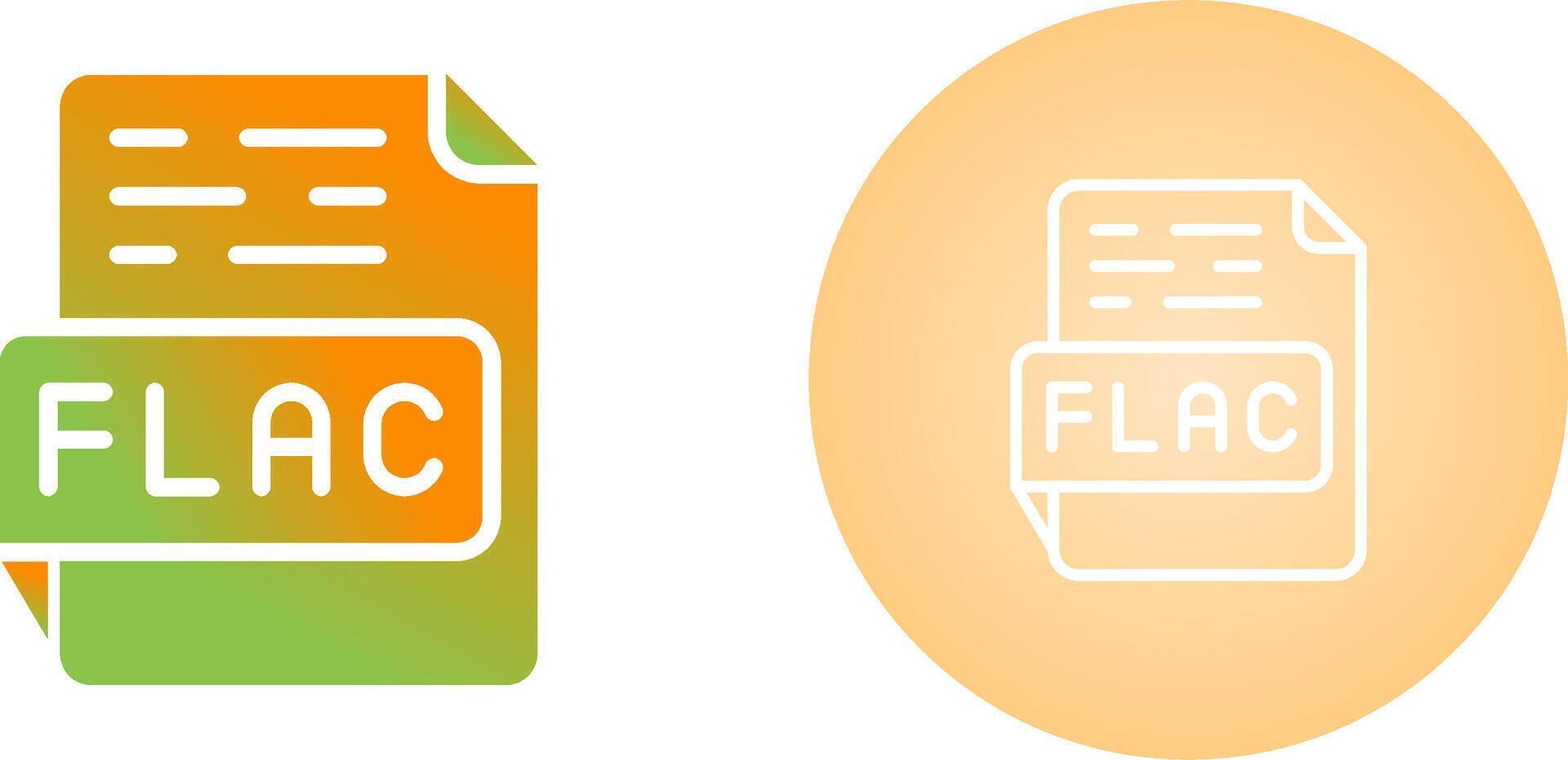 FLAC Vector Icon
