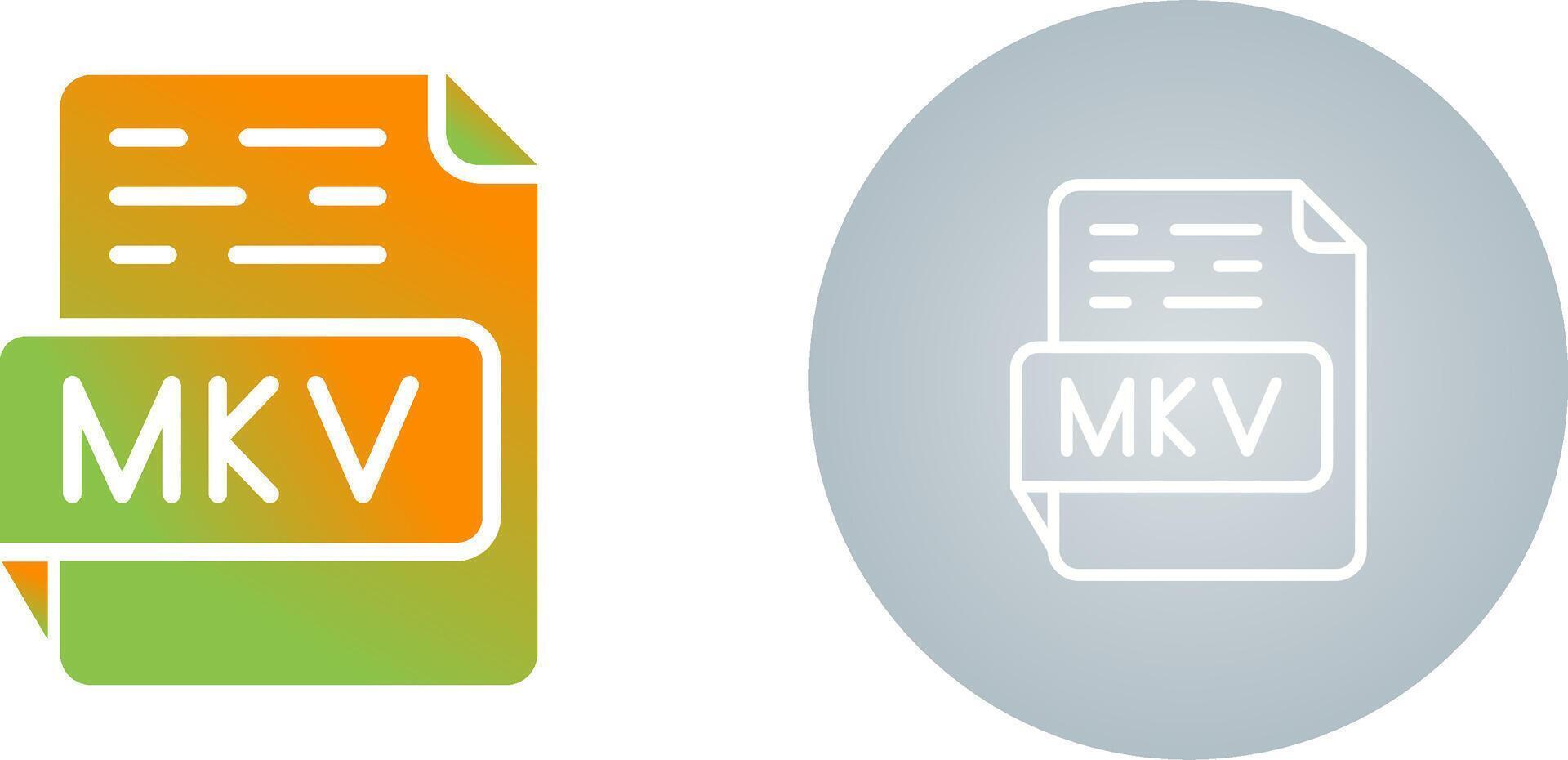 MKV Vector Icon