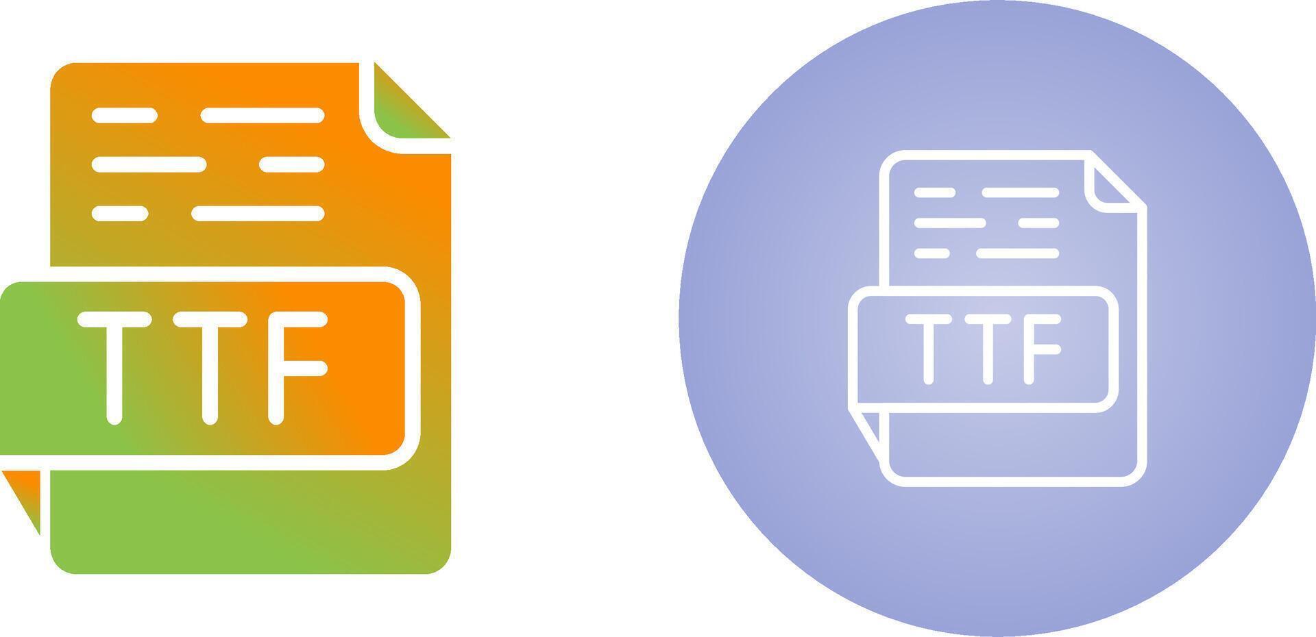 TTF Vector Icon