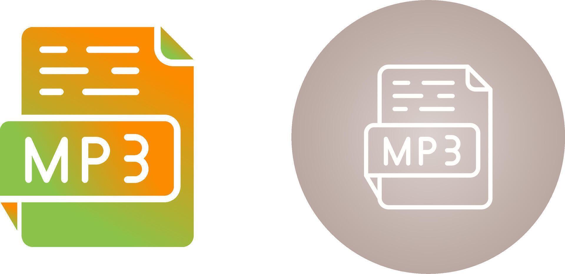 MP3 Vector Icon