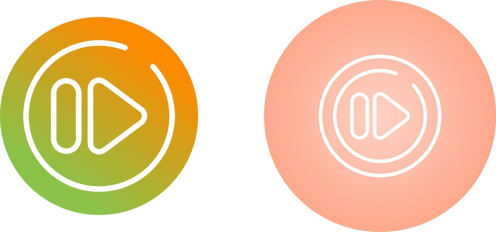 Next Track Circle Vector Icon