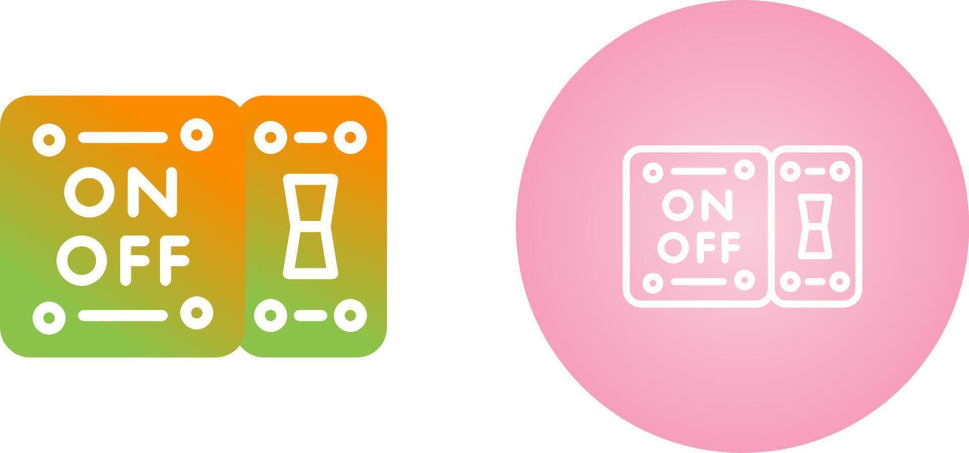 Light Switch Vector Icon