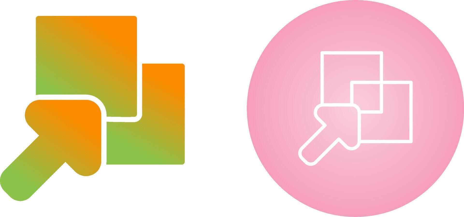 Overlap Vector Icon 40609180 Vector Art at Vecteezy