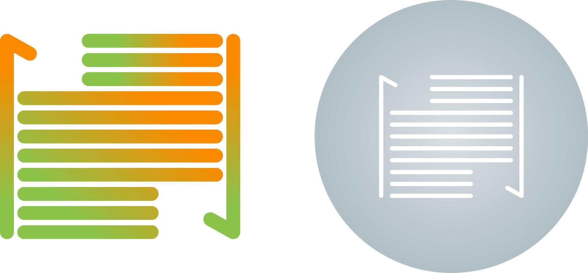 Indent Vector Icon